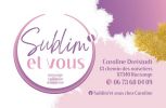 Carte de visite - SUBLIM ET VOUS CHEZ CAROLINE